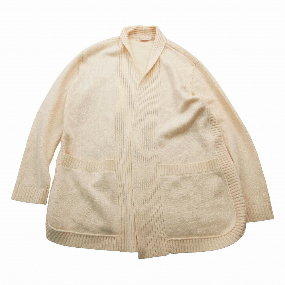 TORT BURCH トリーバーチ/カーディガン/M/レディースインナー/Aランク/09【中古】 Tory Burch - 【中古】トリーバーチ Tory Burch コットン リブ ニット