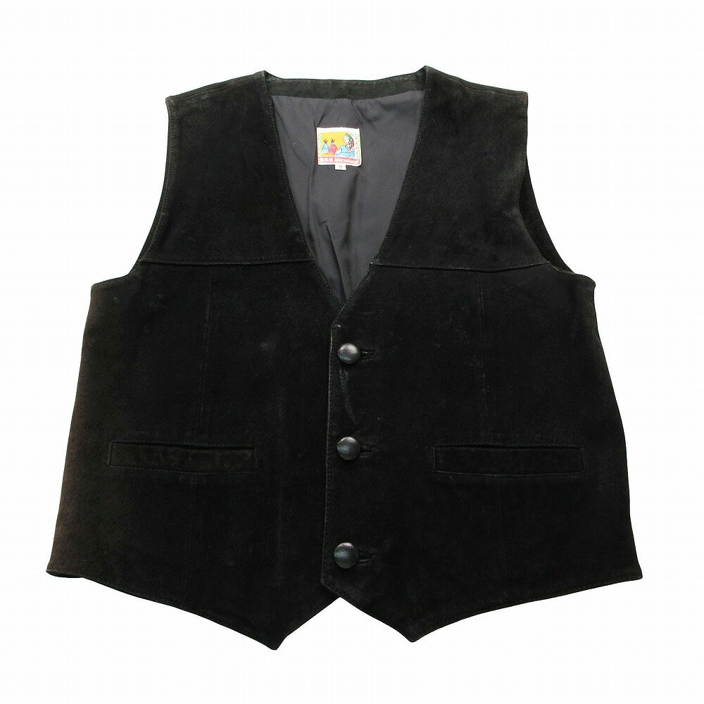 &nbsp; 商品名 &nbsp; 【BEB international ヴィンテージ 豚革 スエード ベスト ジレ トップス ブラック サイズM メンズ】 &nbsp; 表記サイズ &nbsp; 【M】 &nbsp; 実寸サイズ &nbsp; 【身幅】47cm"【着丈】50cm"【その他】 &nbsp; 素材 &nbsp; 【画像参照】 &nbsp; 色 &nbsp; 【ブラック】 ※照明や撮影環境、お使いのモニター設定状況により 実物とお色が違って見える場合がございます。 予めご了承下さい。 &nbsp; 状態ランク &nbsp; 【AB】 &nbsp; 状態説明 &nbsp; 【所々擦れや褪せや側面に日焼けがありますが、その他に目立ったダメージはなく、問題なくご使用いただける商品です。※あくまでも中古品ですので掲載写真や記載内容をご確認いただき、ご理解の上ご購入ください。中古品を扱っているため、元の商品のデザインや形状が全て把握できかねますので、予めご了承下さい。】 &nbsp; 付属品 &nbsp; 【】 &nbsp; 備考 &nbsp; 【】 &nbsp; 状態ランクについて &nbsp; 注意事項 ・弊社の取り扱っているすべてのお品物は顧客様からの買取・ブランド品専門の古物市場で弊社が正規品と判断したお品物になります。 ・弊社では仕入れ後の検品でも再度商品一点一点の真贋を確認し、正規品と判断したお品物ののみを取り扱っております。 ・それでも万が一、お客様が購入後に偽物と判断された場合はその理由と根拠をご提示いただければ商品代金と送料を全額ご返金致しますので安心してご購入下さい。 ・付属品は写真に写っているものが全てになります。画像は実物を撮影していますのでご安心ください。 ・商品画像はできる限り現品を再現するように心がけておりますが、ご利用のモニターにより実物と多少異なる場合がございます。 ・他サイトにて販売している商品です。多少のお時間差にて欠品になることもございます。予めご了承頂ますようお願い致します。 ・古着に関して、商品チェックは行っておりますが、記載以外に細かい汚れやダメージ等がある場合もございます。特に中古衣類は見る方によって状態の価値観が異なりますので、トラブルを避けるため、神経質な方や完璧な商品を求められる方はご注文をお控えくださいますようお願い申し上げます。 ・本商品は商品登録後、畳んだ状態で袋に入れて保管しています。 ・保管期間によってはシワや型崩れが発生する可能性がございますので、ご了承ください。 ・弊社及び提携先の倉庫の営業日は平日のみになります。 ・土日祝についてはご質問やご相談を頂いても対応できない場合がございますので、ご了承ください。 &nbsp; 発送について ・ストア休業日の注文は翌1〜2営業日に発送。 &nbsp; 商品についての質問 ・こちらの商品は倉庫にて保管しております。ご質問を頂いた際、お時間をいただく場合がございますのでご了承ください。