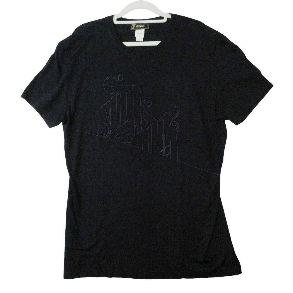 美品☆VERSACEカットソーTシャツ黒 楽天市場】ヴェルサーチ（Tシャツ・カットソー｜トップス）：メンズ