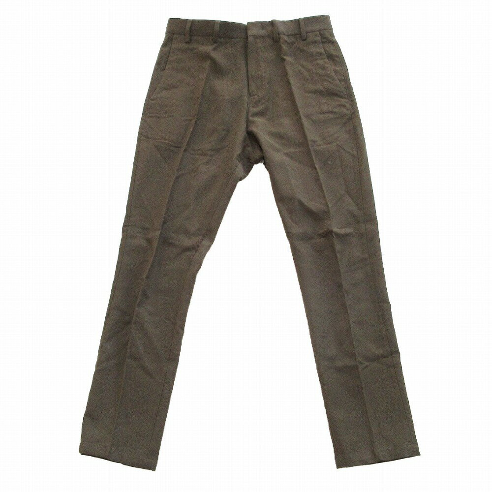 N21 numero ventuno ヌメロヴェントゥーノ トラウザーパンツ ボトムス カーキ サイズ44 XL レディース 【中古】