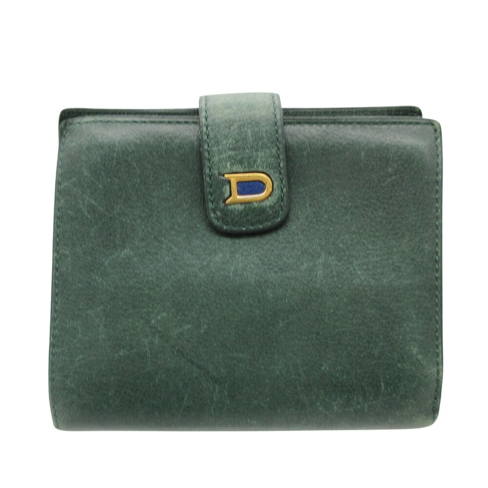 美品 DELVAUX デルヴォー コンパクトウォレット Dロゴ 二つ折り財布 DELVAUX（デルヴォー） 二つ折り財布 Brillant Compact Wallet
