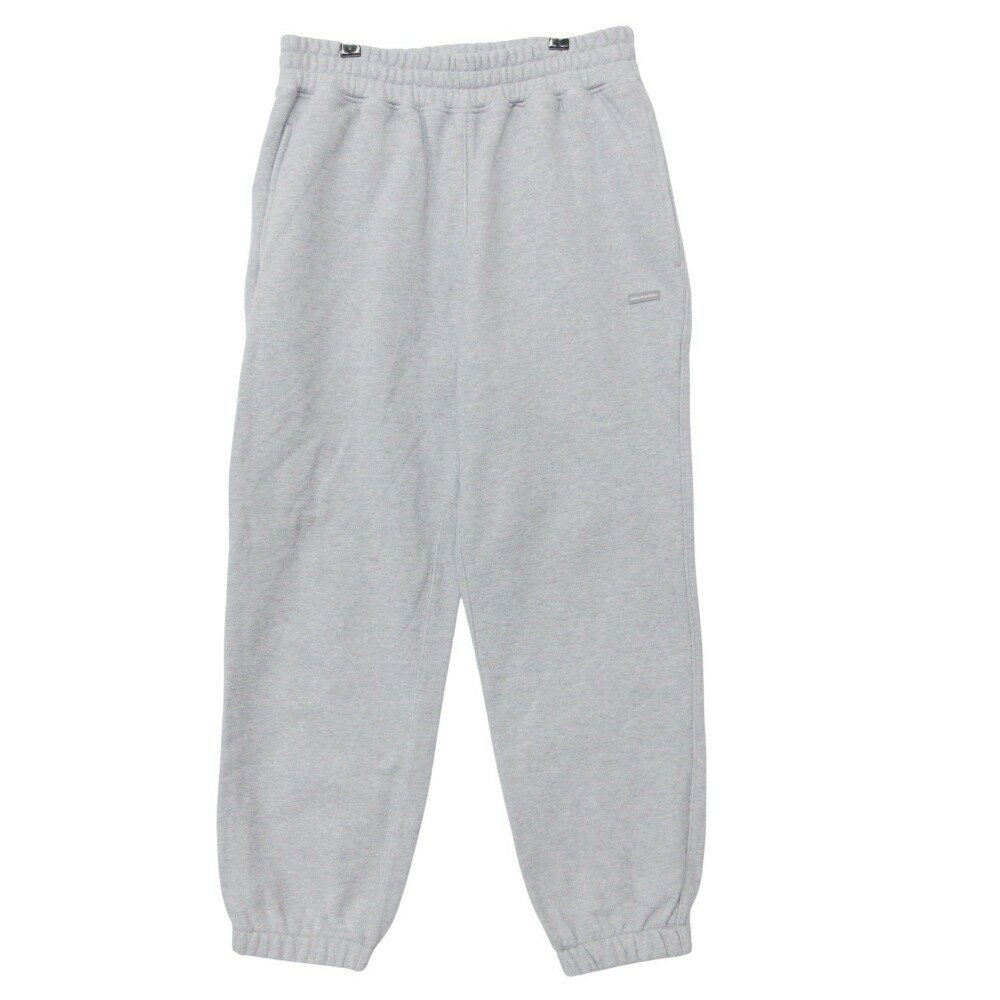 this is never that ディスイズネバーザット T.N.T CLASSIC スウェット パンツ ロゴ パッチ S グレー メンズ レディース 【中古】