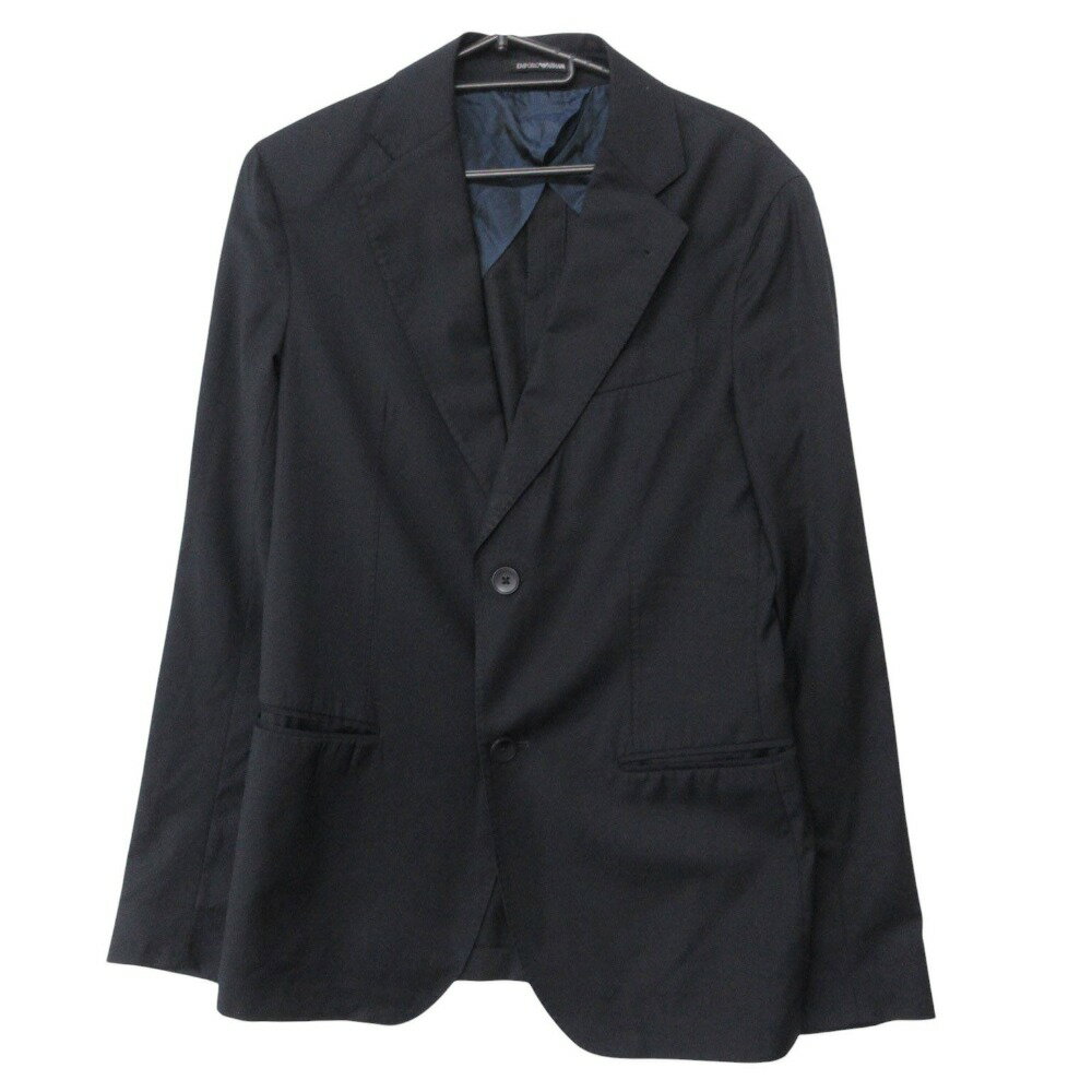 極美品 伸縮性 エンポリオアルマーニ　テーラードジャケット 2way 洗える アルマーニ(EMPORIO ARMANI)|テーラードジャケット|【ハードオフ公式
