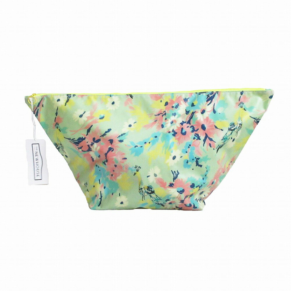 未使用品 THE NEWHOUSE ザニューハウス TNH20100-17 総柄 クラッチバッグ PARADISO BACHY CLUTCH LARGE レディース 【中古】