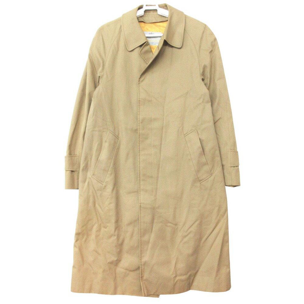 樂天商城 - Aquascutum アクアスキュータム トレンチコート ジャケット アウター ノバチェック ロング丈 ベージュ 34【S】 メンズ 【中古】