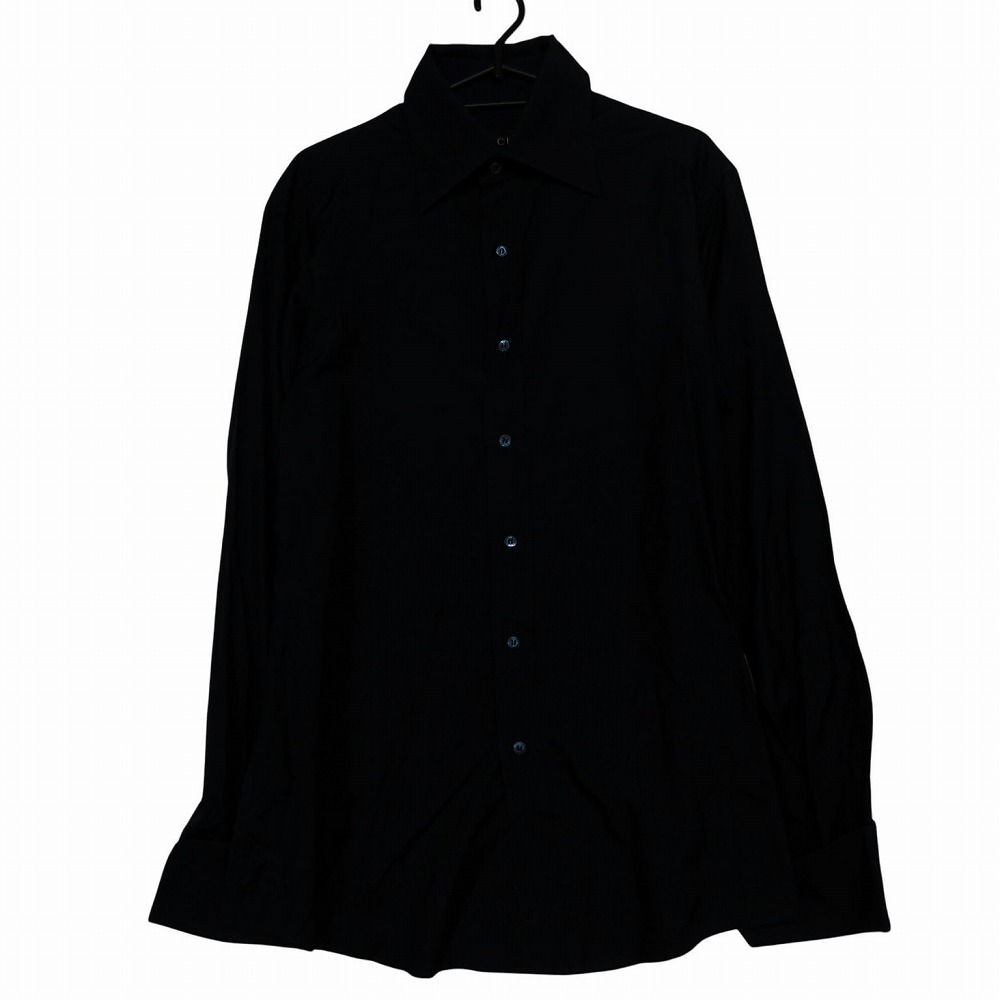 GUCCI グッチ 長袖ラガーシャツ　美品　Ｌサイズ相当 GUCCI（グッチ） 長袖シャツ 24SS 762183 ZAPDW サイズ:44 GGウール