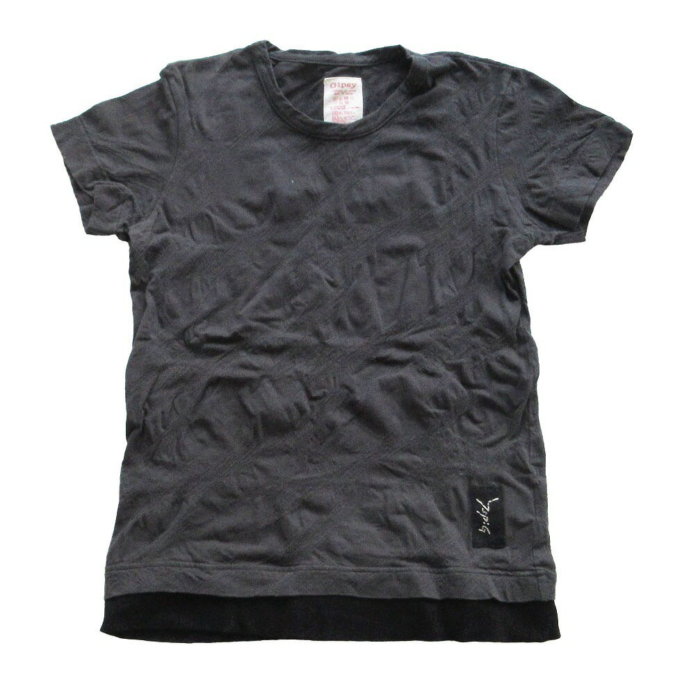 Y's ヨウジヤマモト変形カットソー　黒　サイズ2 made in Japan Y's ヨウジヤマモト変形カットソー 黒 サイズ2 made in Japanの通販は