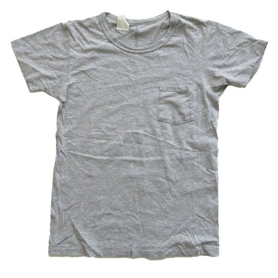 乐天商城 - N.HOOLYWOOD エヌハリウッド 半袖Tシャツ 2RCH/CREW NECK T-SHIRT コットン ジャージー クルーネック プルオーバー カットソー グレー 34【XS】 レディース 【中古】
