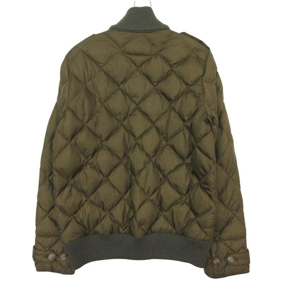 RALPH LAUREN ラルフローレン ブルゾン キルティング ダウンジャケット ジップアップ アウター カーキ 9【M】 レディース 【中古】