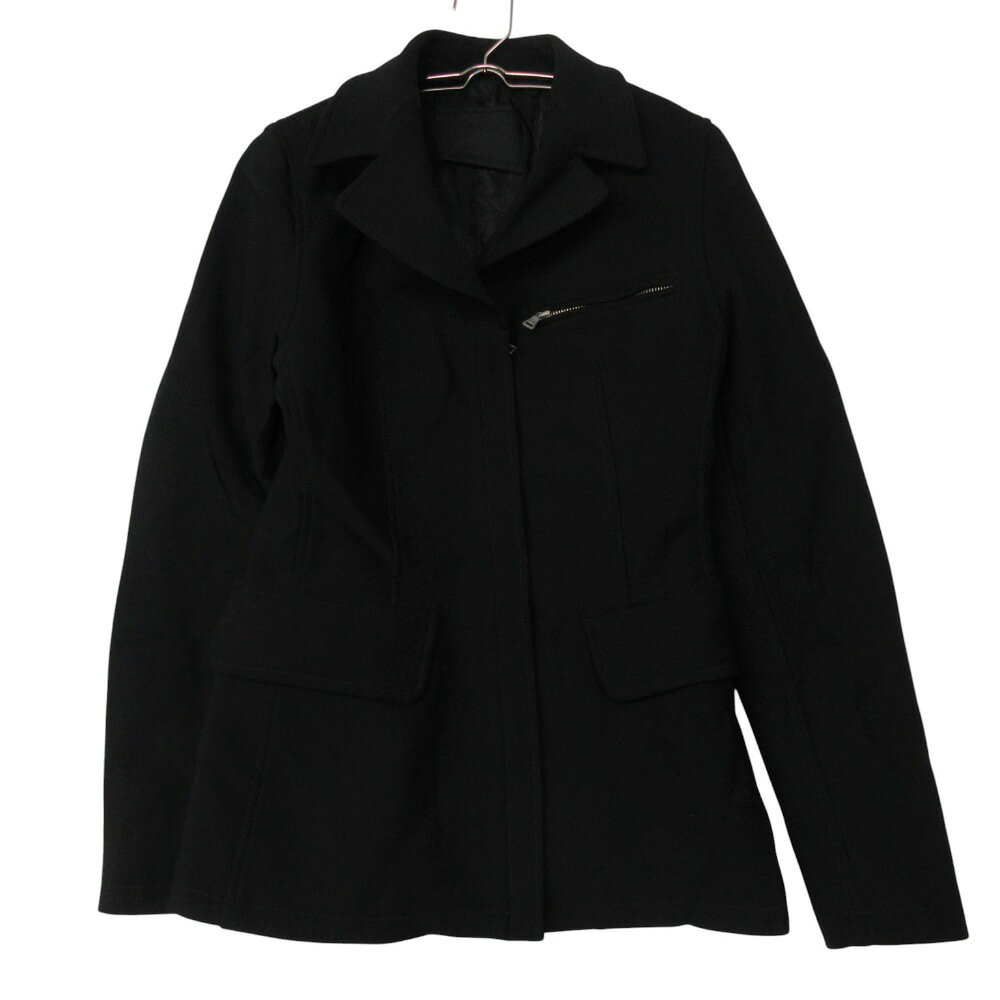 Rakuten - PRADA プラダ コート ジップアップ ジャケット アイビーアイジャパン 90s ヴィンテージ アウター ブラック S レディース 【中古】