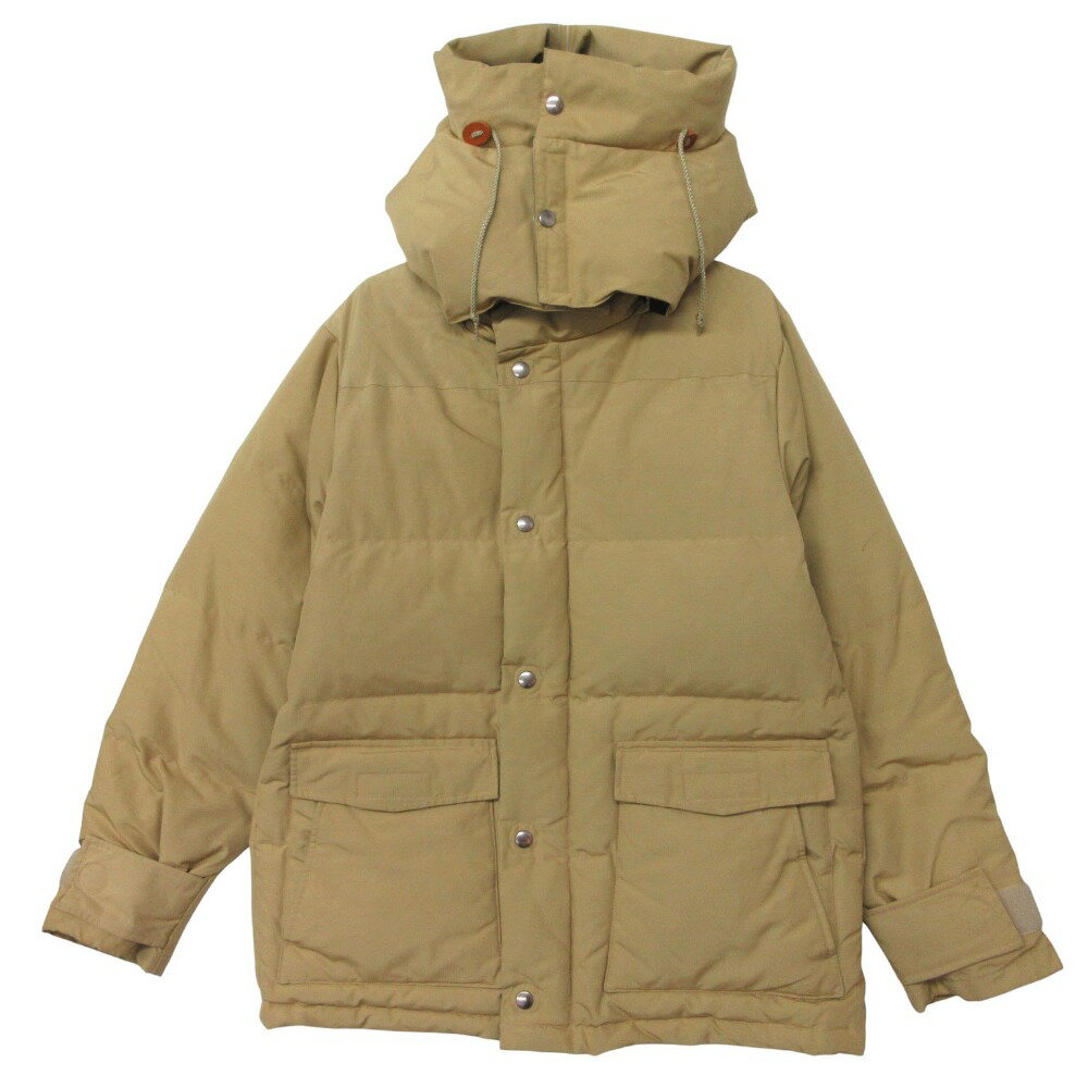 BEAMS ビームス KAPTAINSUNSHINE KELTY キャプテンサンシャイン ケルティ ダウンジャケット ブルゾン アウター フード付 ベージュ M メンズ 【中古】