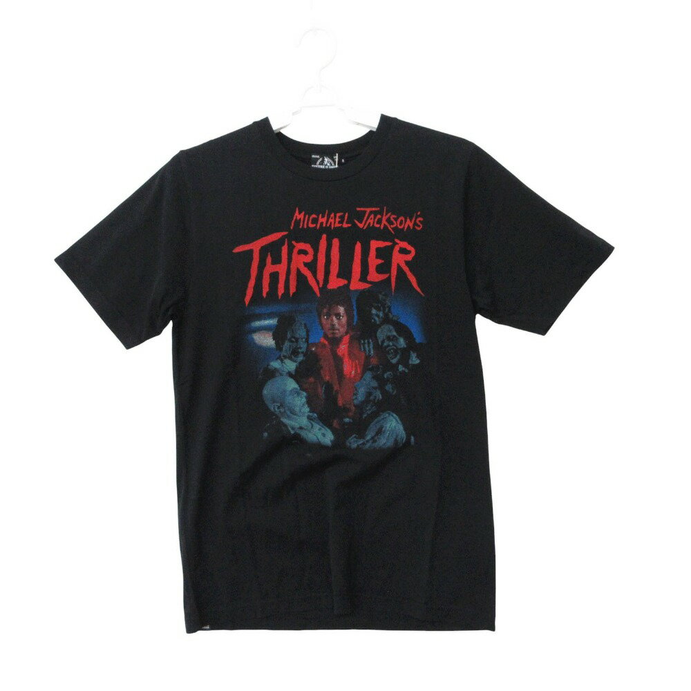 新品同様 HYSTERIC GLAMOUR ヒステリックグラマー 半袖Tシャツ マイケルジャクソン THRILLER TEE ブラック S メンズ