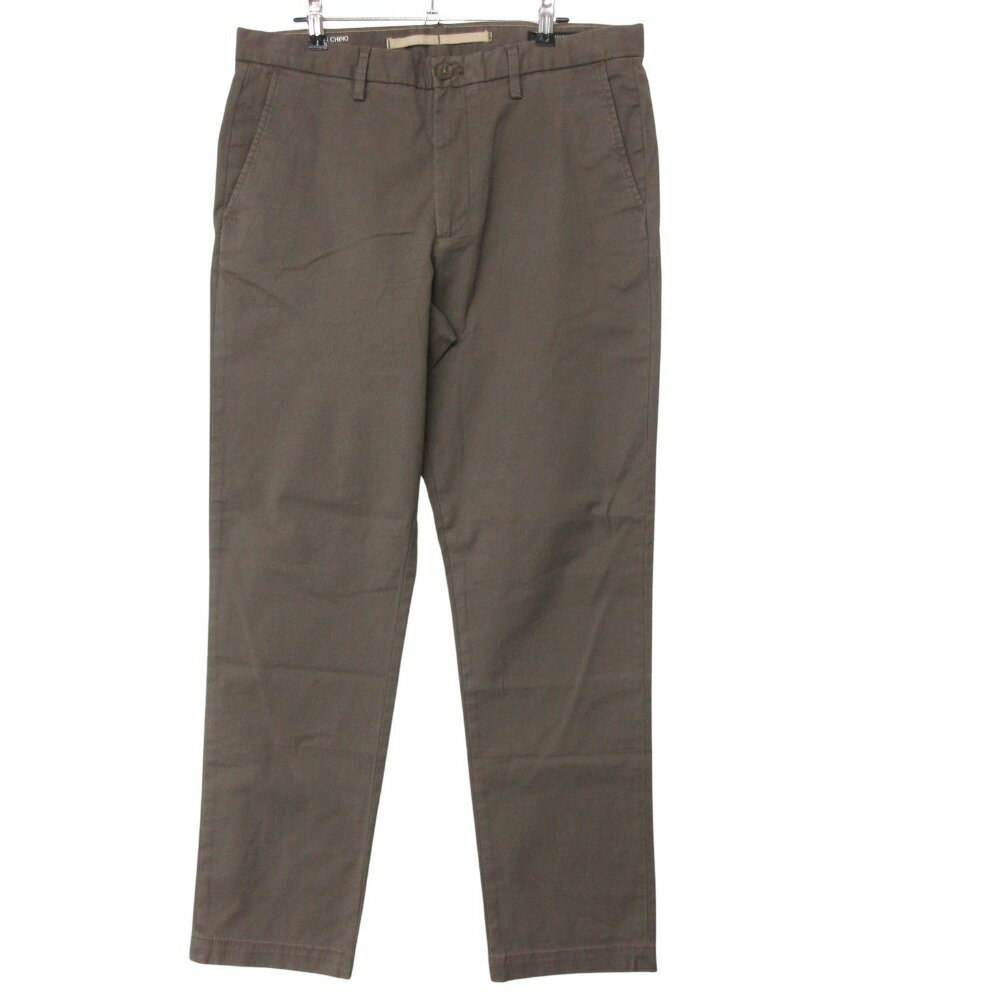 乐天商城 - 近年モデル Banana Republic バナナリパブリック チノパンツ パンツ コットン LIVED-IN CHINO SLIM FIT ボトムス ベージュ W33 メンズ 【中古】