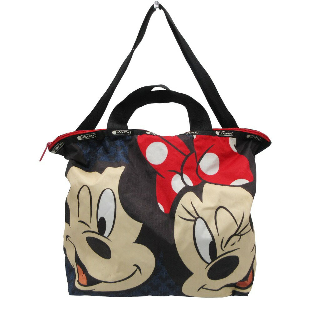 ★美品★LeSportsac ミニーマウス ボストンバッグ LeSportsac 新品未使用ミニーマウス ボストンバッグ ハワイ限定 ④
