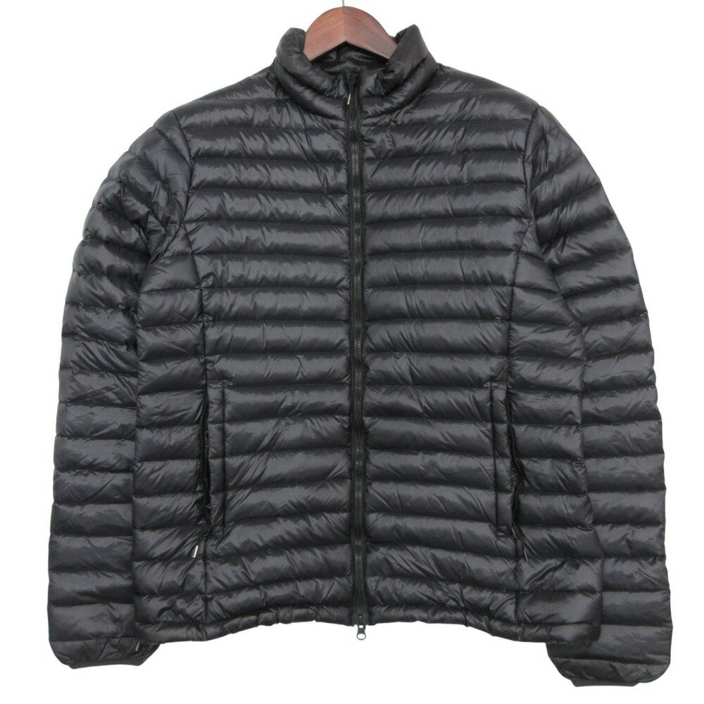 乐天商城 - Pyrenex ピレネックス ダウンジャケット BRUCE SC ジップアップ ブルゾン アウター ブラック L メンズ 【中古】
