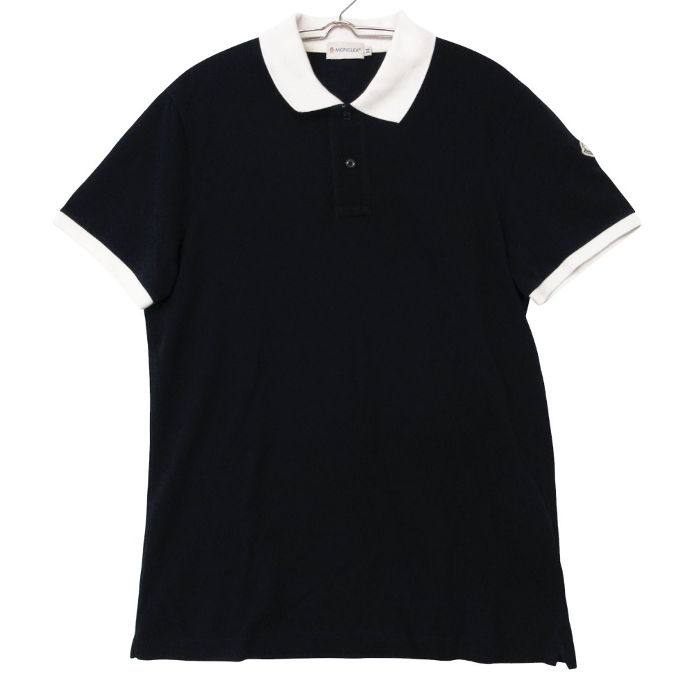 美品！モンクレール MAGLIA POLO ポロシャツ サイズXL メンズ MONCLER (モンクレール) ポロシャツ「MAGLIA POLO MANICA CORTA