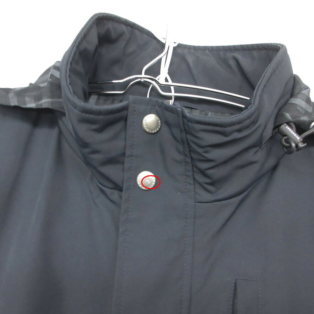BURBERRY GOLF バーバリーゴルフ コート フーデット ジップアップ ジャケット ブルゾン アウター ノバチェック裏地 comradebarge-10015659 コムレイドバージ楽天市場店 サンプル画像3