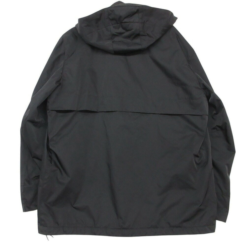 LANVIN ランバン コレクション ブルゾン カシミヤ裏地 フーデット ミリタリージャケット アウター ブラック 48【M】 メンズ 【中古】