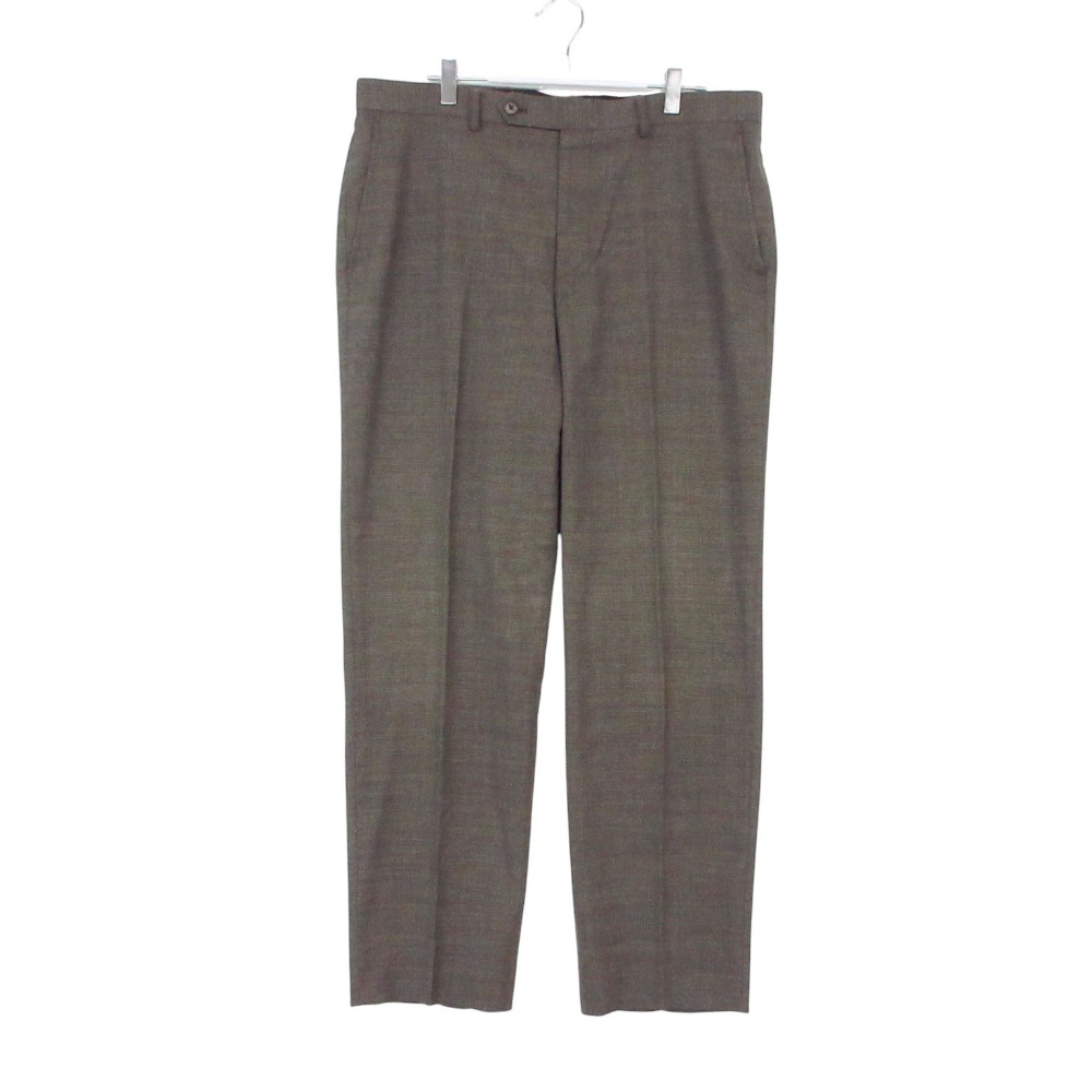 Rakuten - FABRIC TOKYO ファブリックトウキョウ パンツ スラックス トラウザー テーパード ボトムス ブラウン メンズ 【中古】