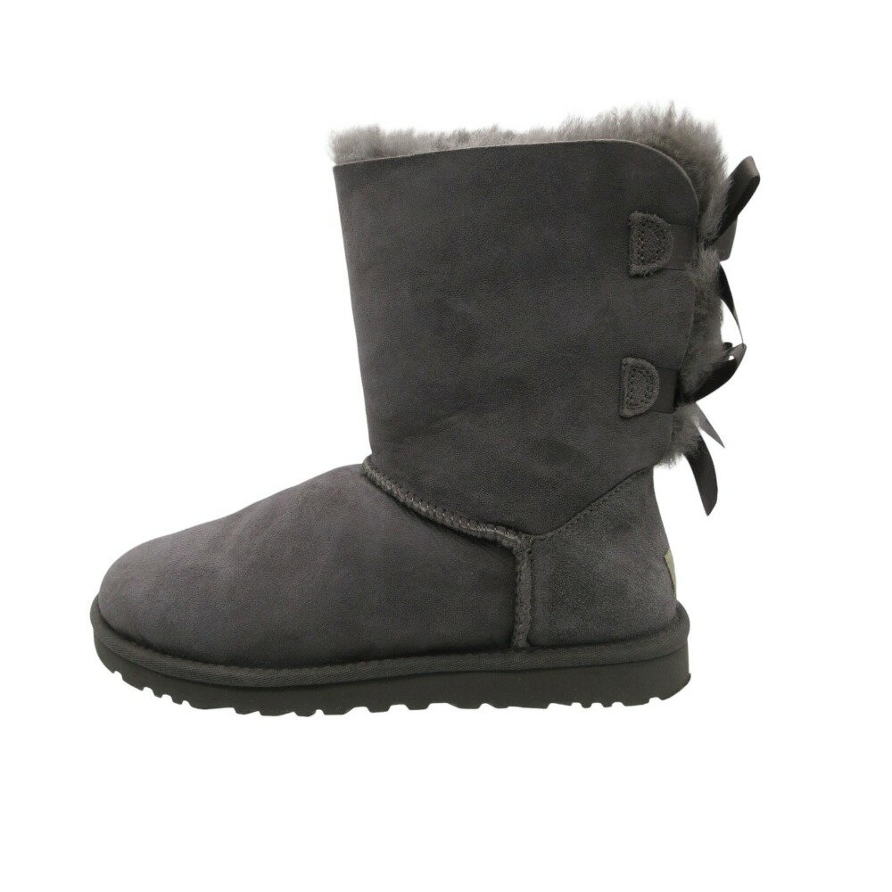 【値下げ】UGG リボン付きグレー 靴 楽天市場】ugg グレー リボンの通販