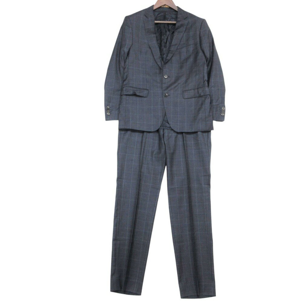 美品 ヒューゴボス[モヘヤ混 XLサイズ]スーツ セットアップ グレー系 中古・古着通販】BOSS HUGO BOSS (ボス ヒューゴボス) セットアップ
