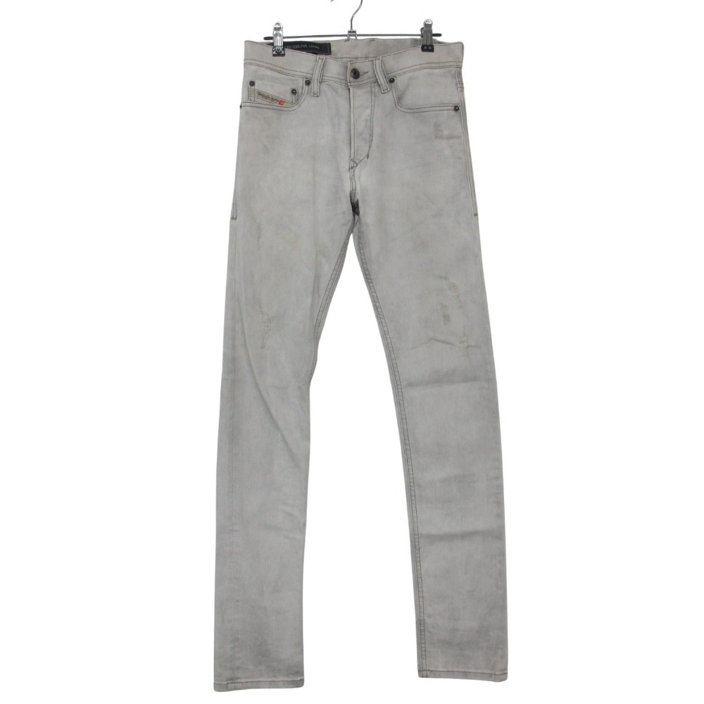 Rakuten - DIESEL ディーゼル デニムパンツ TEPPHAR スリム ストレッチ ジーンズ ボトムス ホワイト W26L32 レディース 【中古】