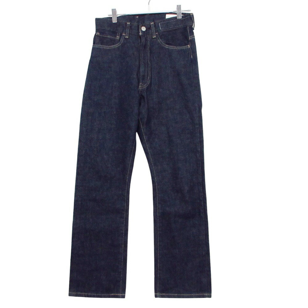 Rakuten - KURO クロ DENIM デニムパンツ AVENIR ジーンズ ストレート ボトムス インディゴブルー 28 メンズ 【中古】