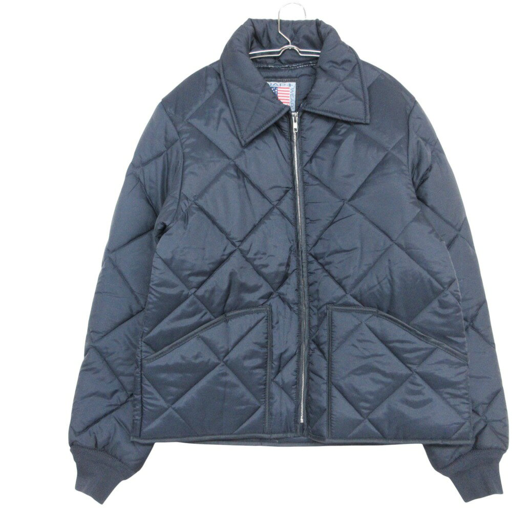 乐天商城 - SNAP N WEAR ブルゾン キルティング ジャケット アウター 中綿 ネイビー M メンズ 【中古】