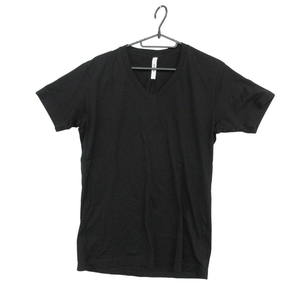 Rakuten - ATTACHMENT アタッチメント 半袖Tシャツ Vネック ストレッチ カットソー AJ00-022 FK-1 ブラック 2【M】 メンズ 【中古】