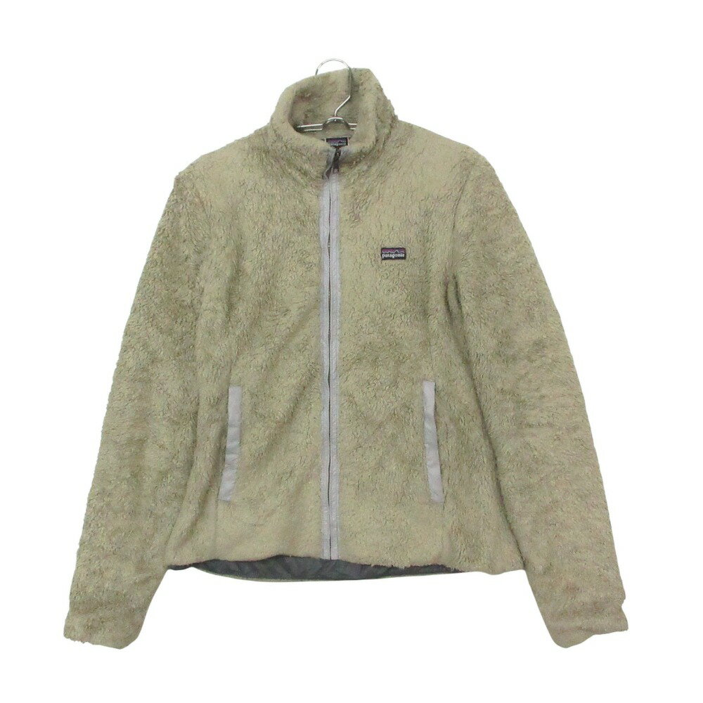 11AW patagonia パタゴニア ブルゾン Los Lobos Jacket フリース ジャケット ジップアップ アウター FK-2 ベージュ S レディース 