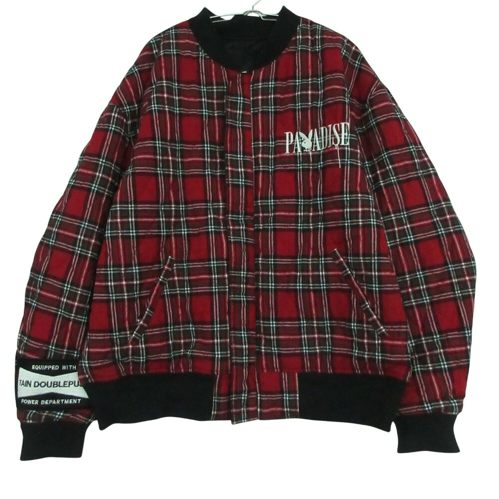 PLAYBOY プレイボーイ TAIN DOUBLE PUSH タインダブルプッシュ ブルゾン PARADICE ...