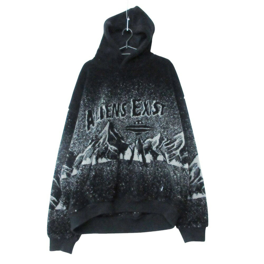 Rakuten - 美品 DIESEL ディーゼル パーカー ALIENS EXIST S-UMMER-TEDDY プルオーバートップス長袖 ブラック L メンズ 【中古】