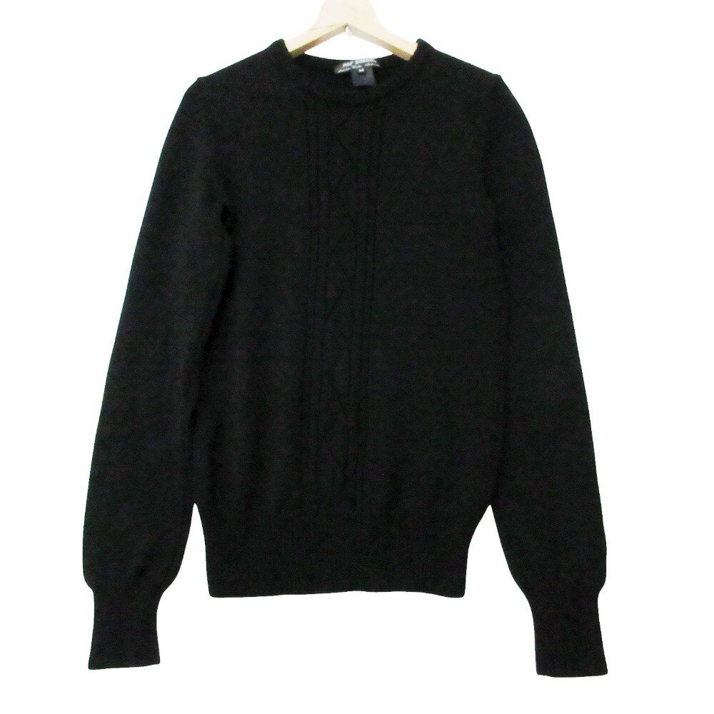 Rakuten - Archive 90s RAF SIMONS ラフシモンズ ニット セーター クルーネック 長袖 プルオーバー 1999AW 初期 希少 Vintage トップス ブラック 46 メンズ 【中古】