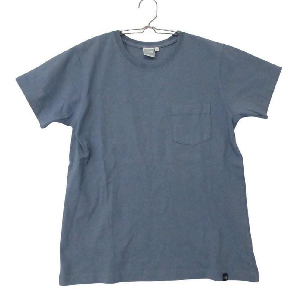 Rakuten - THE NORTH FACE ザ・ノースフェイス 半袖Tシャツ クルーネック ポケT ライトブルー M【M】 レディース 【中古】