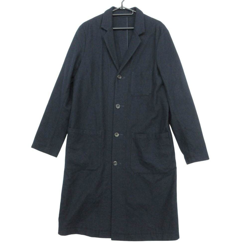 LANVIN ランバン コレクション ブルゾン 羊革 ラムレザー シャツジャケット スタンドカラー イタリア製 グレージュ 48【M】 メンズ 【中古】