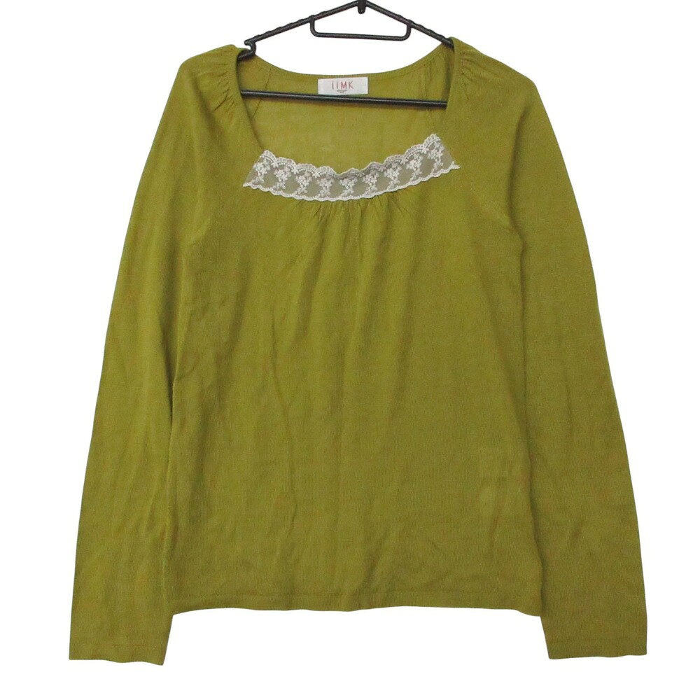 商品名 MICHEL KLEIN ミッシェルクラン ニット 長袖 レース マスタード 38【M】 レディース 【中古】 MICHEL KLEIN knit Long sleeve lace mustard 38【M】 LADYS 【Used item】 表記サイズ 38（M） 実寸サイズ 【着丈】約60cm 【身幅】約40cm 【裄丈】約82cm 素材 【画像参照】 色 マスタード 注：照明や撮影環境、お使いのモニター設定状況により 実物とお色が違って見える場合がございます。 予めご了承下さい。 状態ランク AB 状態説明 ・全体：正面に毛羽立ちヵ所あり 上記記載のダメージ等がありますが、その他に目立ったダメージはなく、問題なくご使用いただける商品です。※あくまでも中古品ですので掲載写真や記載内容をご確認いただき、ご理解の上ご購入ください。中古品を扱っているため、元の商品のデザインや形状が全て把握できかねますので、予めご了承下さい。 付属品 付属品なし。 状態ランクについて 注意事項 ・弊社の取り扱っているすべてのお品物は顧客様からの買取・ブランド品専門の古物市場で弊社が正規品と判断したお品物になります。 ・弊社では仕入れ後の検品でも再度商品一点一点の真贋を確認し、正規品と判断したお品物ののみを取り扱っております。 ・それでも万が一、お客様が購入後に偽物と判断された場合はその理由と根拠をご提示いただければ商品代金と送料を全額ご返金致しますので安心してご購入下さい。 ・付属品は写真に写っているものが全てになります。画像は実物を撮影していますのでご安心ください。 ・商品画像はできる限り現品を再現するように心がけておりますが、ご利用のモニターにより実物と多少異なる場合がございます。 ・他サイトにて販売している商品です。多少のお時間差にて欠品になることもございます。予めご了承頂ますようお願い致します。 ・古着に関して、商品チェックは行っておりますが、記載以外に細かい汚れやダメージ等がある場合もございます。特に中古衣類は見る方によって状態の価値観が異なりますので、トラブルを避けるため、神経質な方や完璧な商品を求められる方はご注文をお控えくださいますようお願い申し上げます。 ・本商品は商品登録後、畳んだ状態で袋に入れて保管しています。 ・保管期間によってはシワや型崩れが発生する可能性がございますので、ご了承ください。 ・弊社及び提携先の倉庫の営業日は平日のみになります。 ・土日祝についてはご質問やご相談を頂いても対応できない場合がございますので、ご了承ください。 発送について ・ストア休業日の注文は翌1〜2営業日に発送。 商品についての質問 ・こちらの商品は倉庫にて保管しております。ご質問を頂いた際、お時間をいただく場合がございますのでご了承ください。