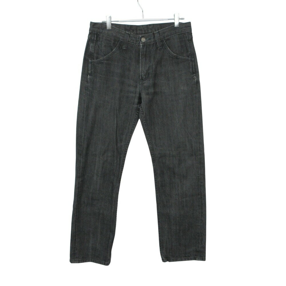 Rakuten - Wrangler ラングラー デニムパンツ BLUE BELL ストレート ジーンズ ジーパン S0022 ブラック W30L31 メンズ 【中古】