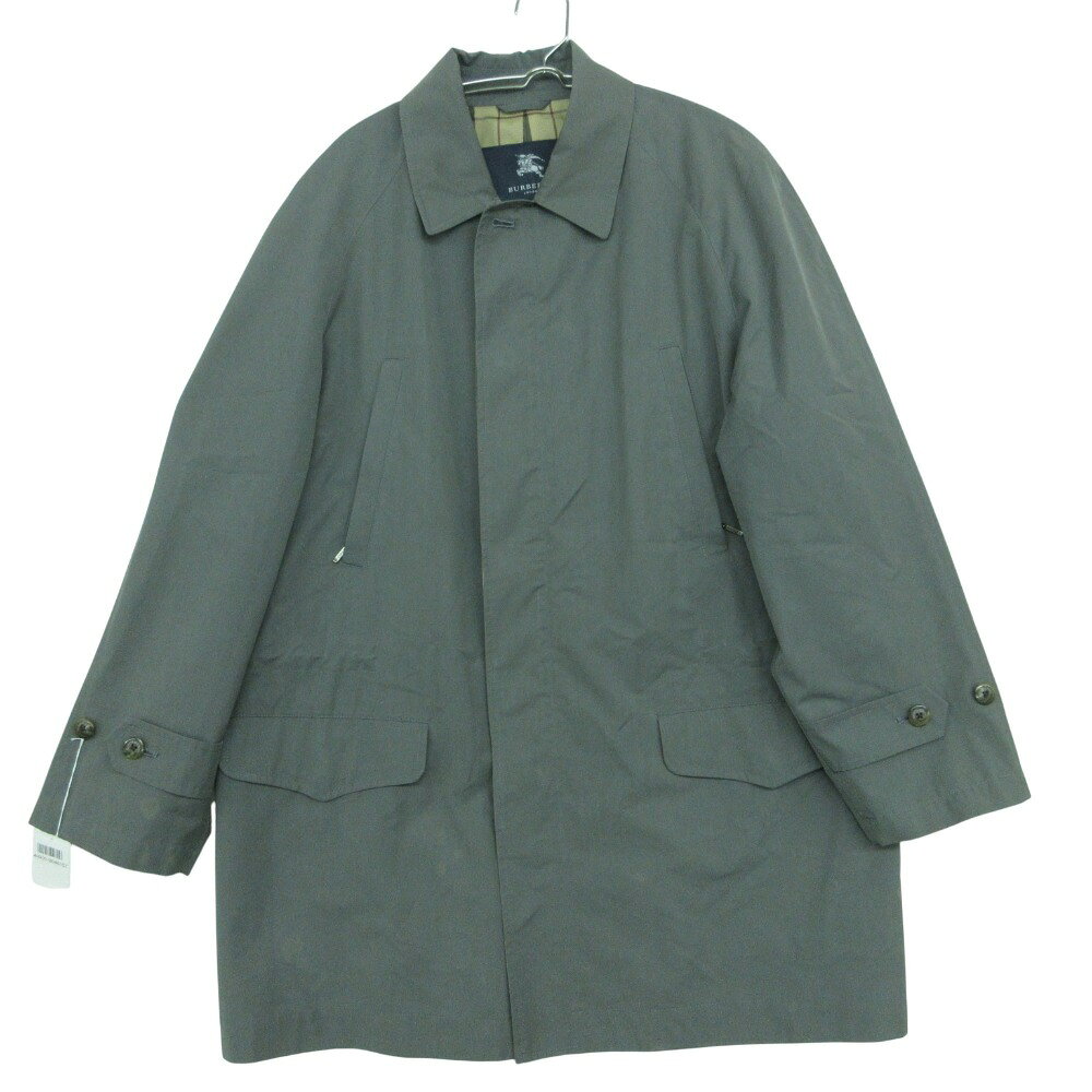 BURBERRY LONDON バーバリーロンドン コート ノバチェック柄裏地 ステンカラーアウター ジップアップ グレー S comradebarge-10018867 コムレイドバージ楽天市場店 パッケージ画像