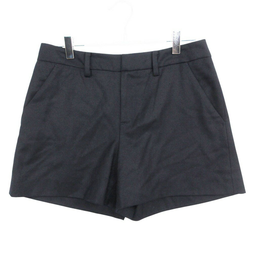 乐天商城 - IENA イエナ ショートパンツ ショーツ ウール混 ボトムス ネイビー 38【M】 レディース 【中古】