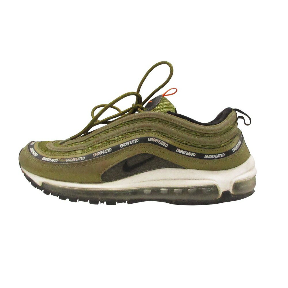 Rakuten - NIKE ナイキ スニーカー エア マックス 97 アンディフィーテッド Air Max 97 シューズ ミリティア ローカット コラボ ストリート グリーン 9 27cm メンズ 【中古】