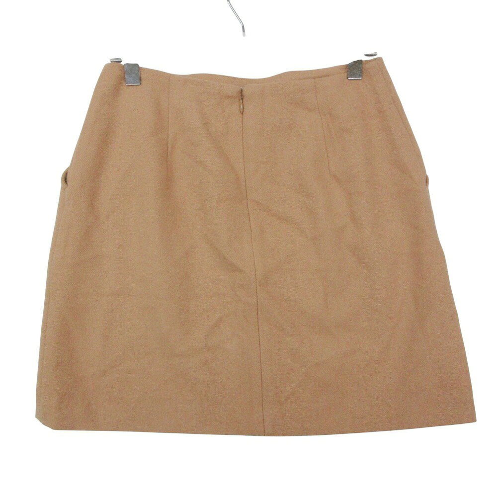 ROPE PICNIC ロペピクニック ミニスカート ボトムス バックファスナー Aライン ポケット 裏地付き ベージュ 38【M】 レディース 【中古】 comradebarge-10019191 コムレイドバージ楽天市場店 サンプル画像2