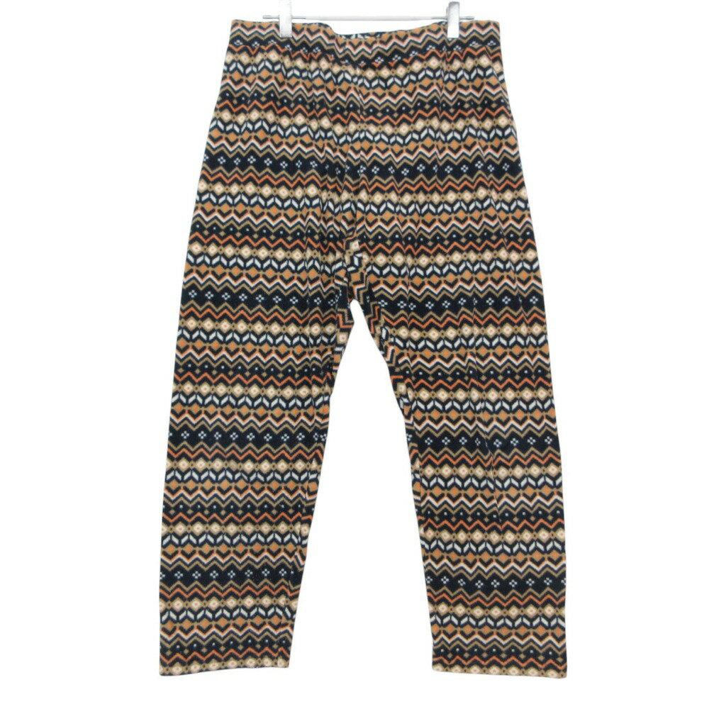 Rakuten - UNIQLO +J ユニクロ パンツ ノルディック柄 フリース パジャマ ルームウェア ボトムス マルチカラー XL レディース 【中古】