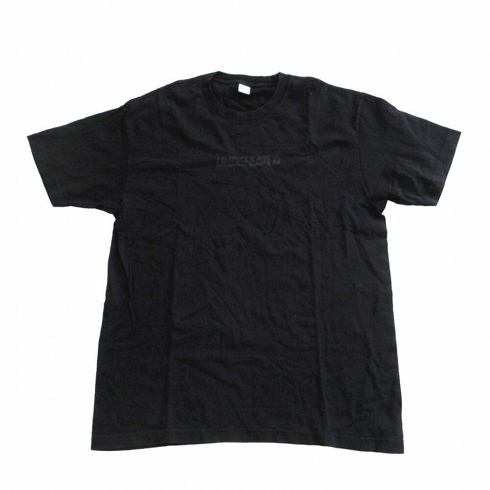 UNDEFEATED アンディフィーテッド 半袖Tシャツ ロゴプリント ブラック L メンズ 