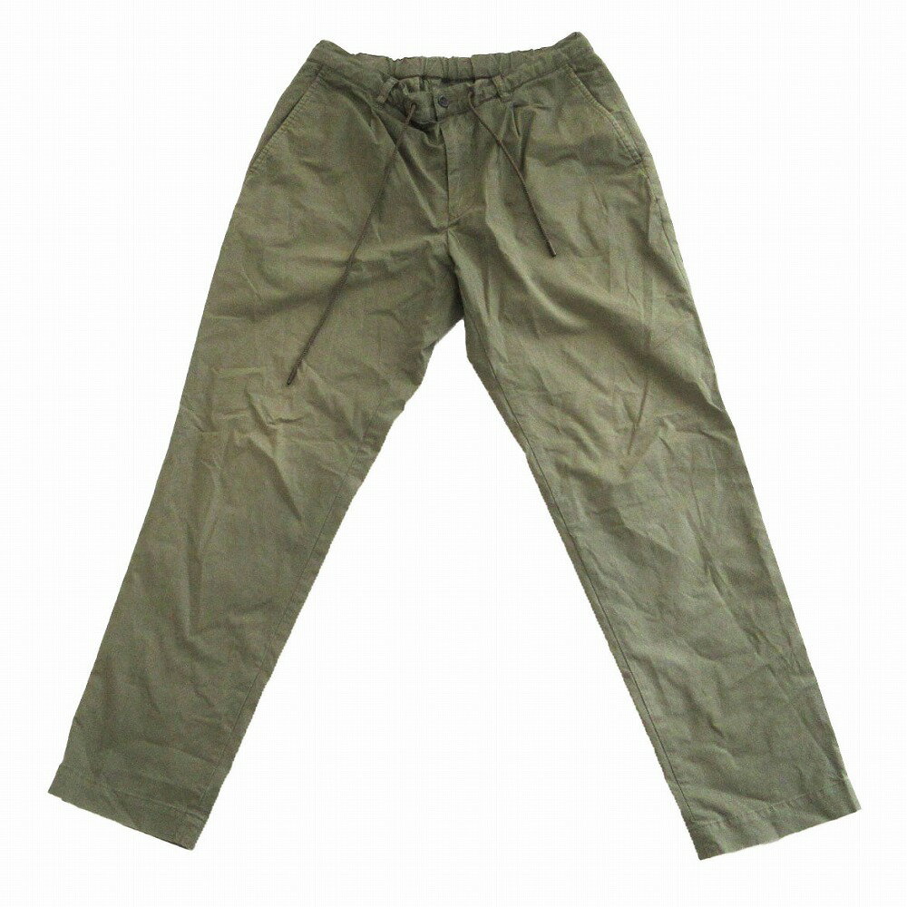 Rakuten - JOURNAL STANDARD ジャーナルスタンダード チノパンツ ウエスト紐付き カーキ L【L】 レディース 【中古】