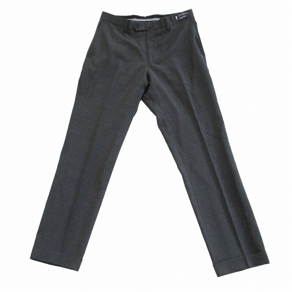Rakuten - BARNEYS NEWYORK バーニーズニューヨーク パンツ Paulo Oliveira ポールオリベイラ スラックス ロールアップ グレー 48【L】 メンズ 【中古】