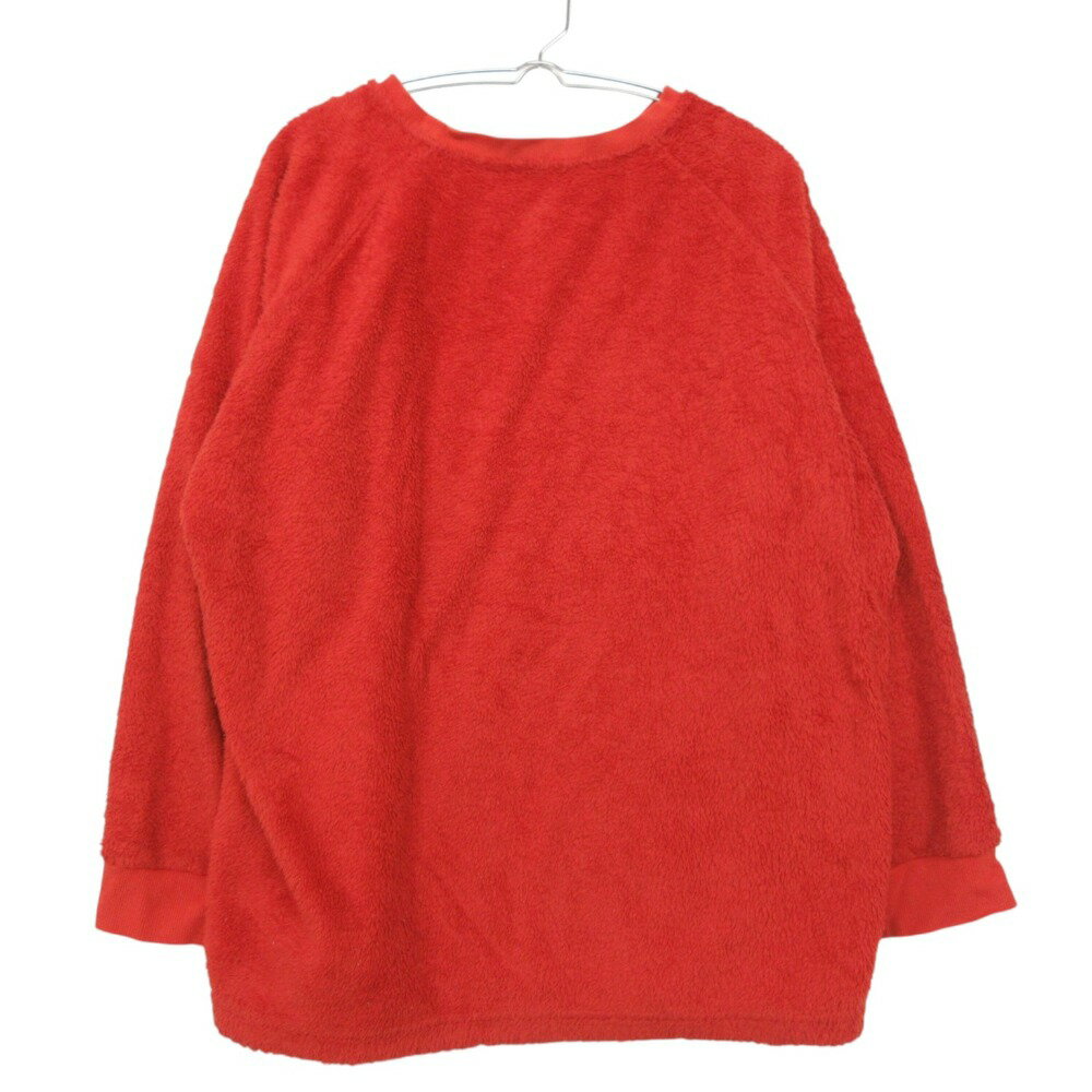 樂天商城 - UNIQLO +J ユニクロ カットソー フリース ラグラン トレーナー プルオーバー クルーネック オレンジ XL レディース 【中古】