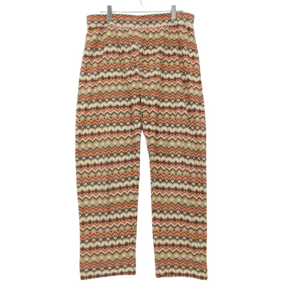 Rakuten - UNIQLO +J ユニクロ パンツ ノルディック柄 総柄 ルームウェア パジャマ ベージュ XL レディース 【中古】
