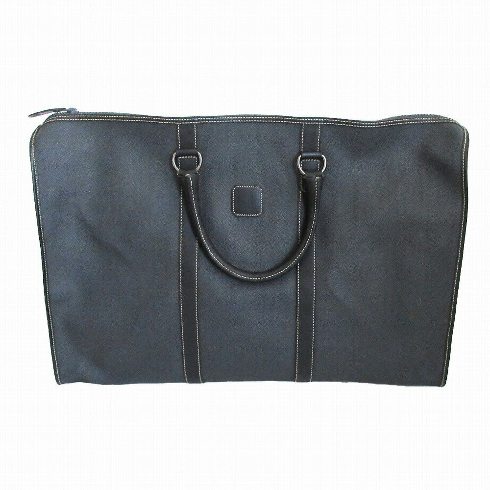 DUNHILL - Dunhill ダンヒル ボストンバッグ 大容量 グレー グレー メンズ 【中古】
