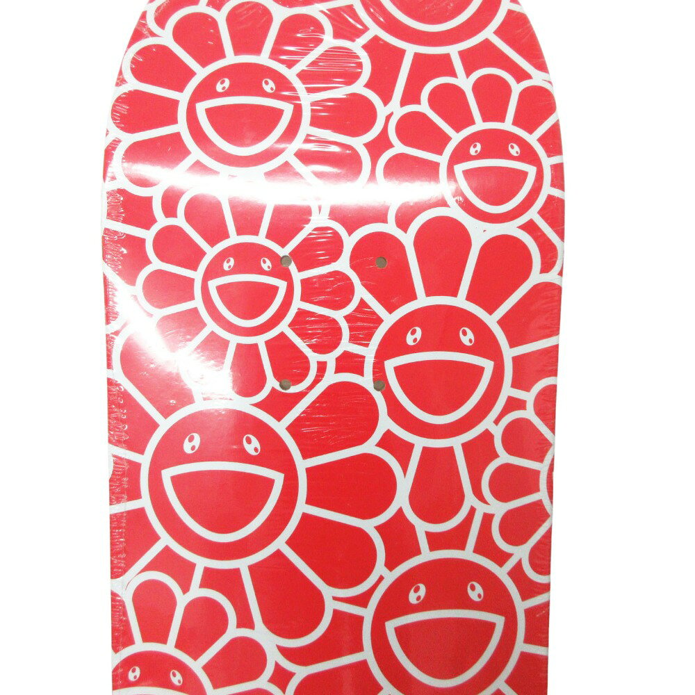 コムレイドバージ楽天市場店の美品 Supreme シュプリーム スポーツ用品 村上隆 Takashi Murakami ComplexCon 2018限定 kaikaikiki デッキ スケートボード レッド メンズ レディース 【中古】｜アングル3