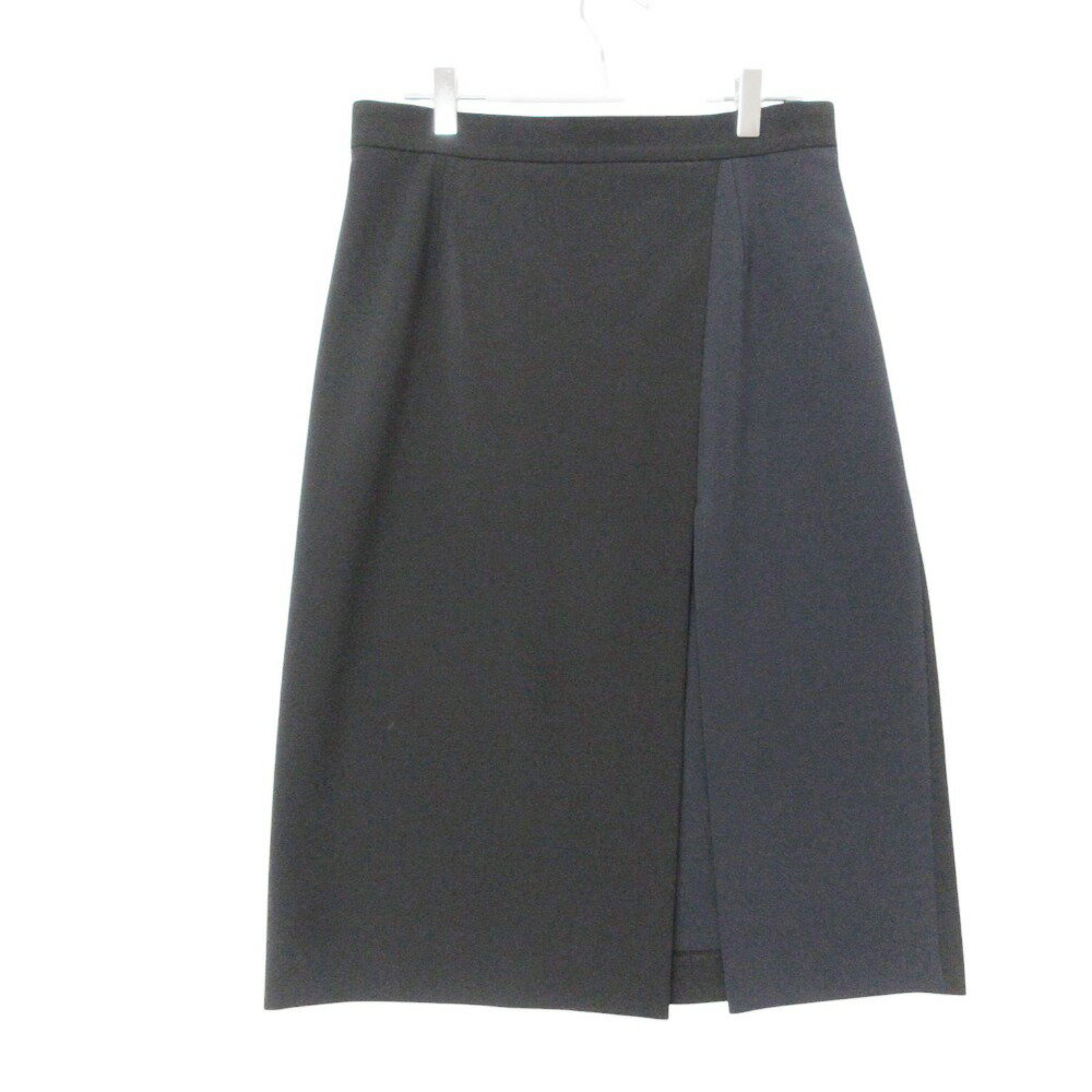 樂天商城 - INDIVI インディヴィ スカート 大きいサイズ スリット ブラック 41【XL】 レディース 【中古】